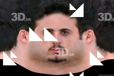 Male head texture