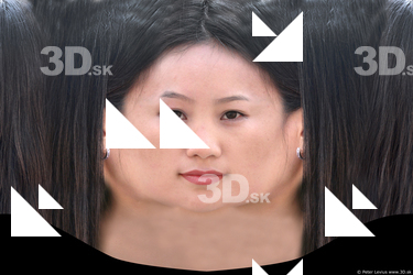 Female head texture