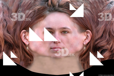Female head texture