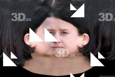 Female head texture