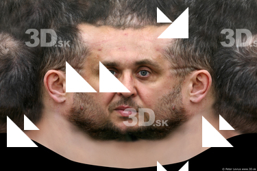Male head texture