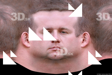 Male head texture