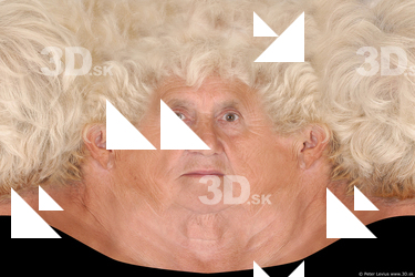 Female head texture