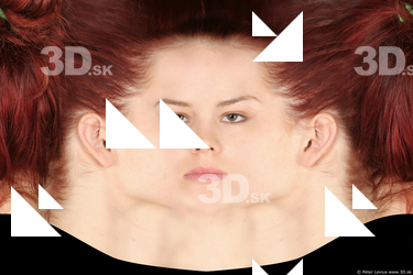Female head texture