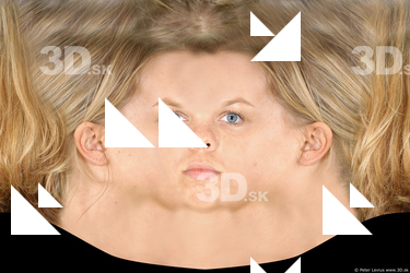 Female head texture