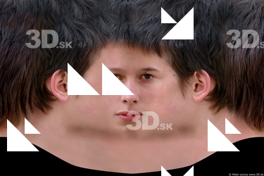 Male head texture