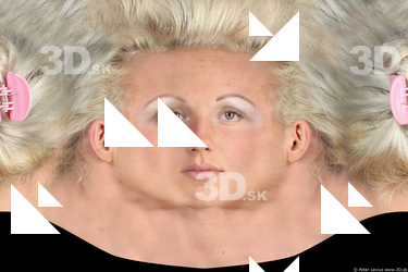 Female head texture