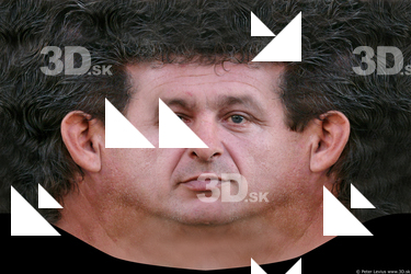 Male head texture