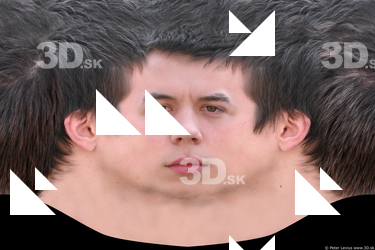 Male head texture