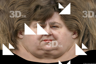 Female head texture