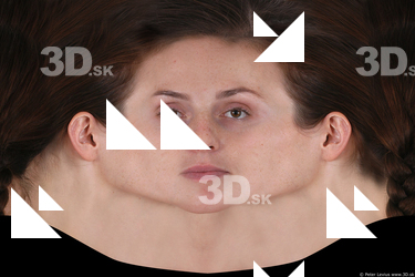 Female head texture