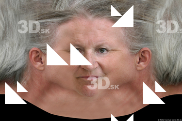 Female head texture