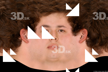Male head texture