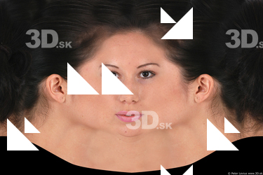 Female head texture