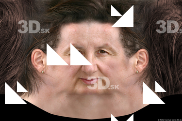 Male head texture