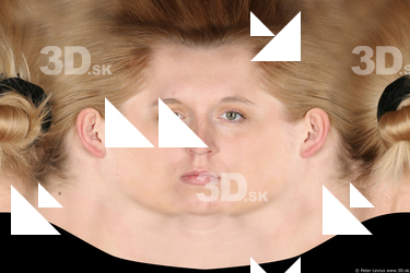 Female head texture
