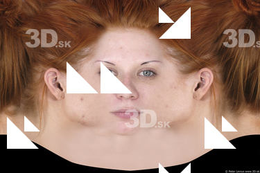 Female head texture