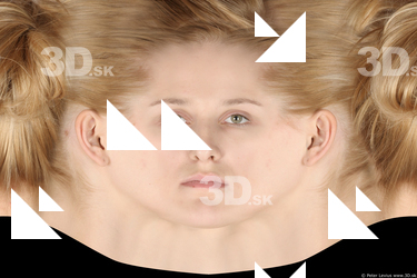 Female head texture