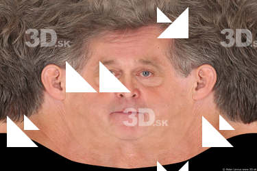Male head texture