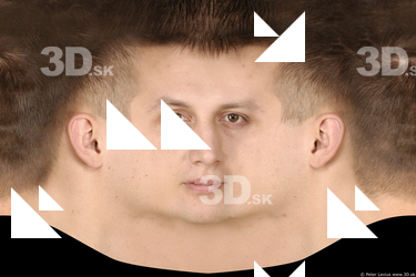 Male head texture