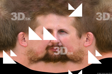Male head texture