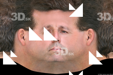 Male head texture