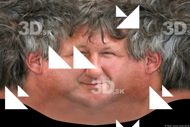 Male head texture