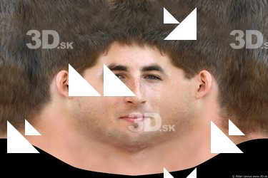 Male head texture