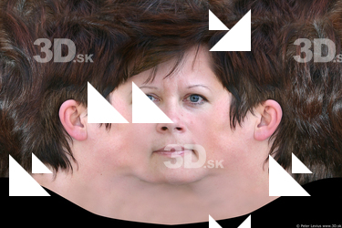 Female head texture