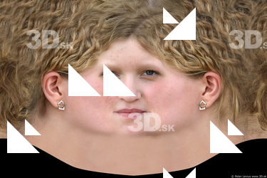 Female head texture