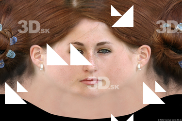 Female head texture