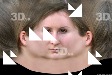 Female head texture