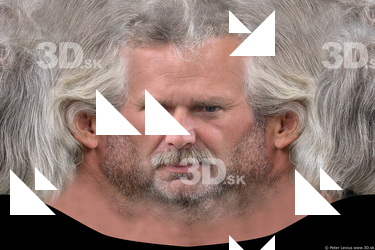 Male head texture