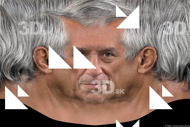 Male head texture