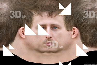 Male head texture