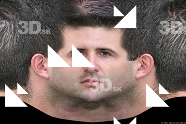 Male head texture