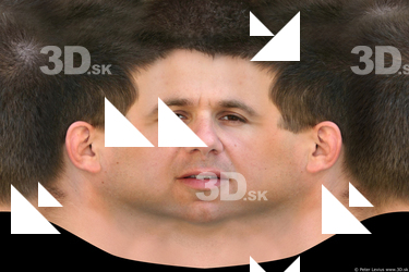 Male head texture