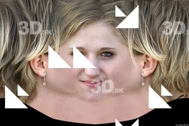 Female head texture