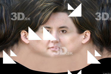 Male head texture