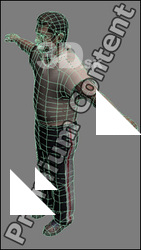 3D Model White Man