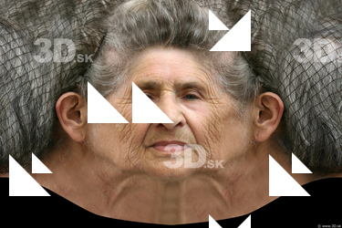 Female head texture