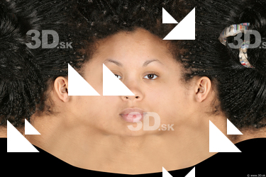 Female head texture