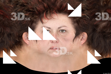 Female head texture