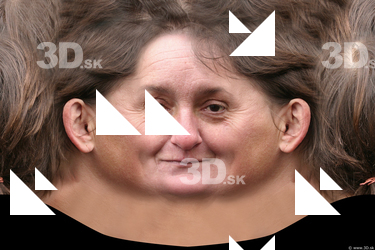 Female head texture