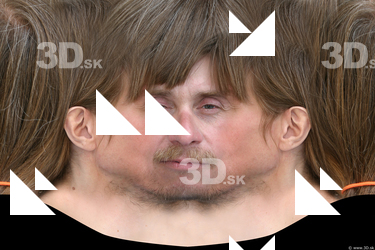 Male head texture