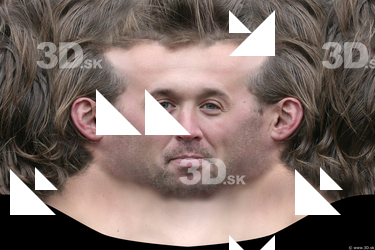 Male head texture