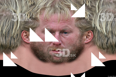 Male head texture