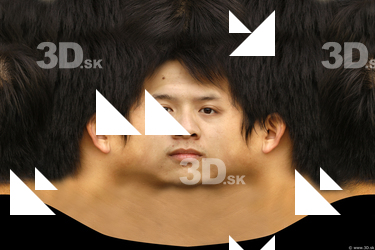 Male head texture