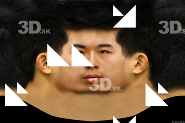 Male head texture