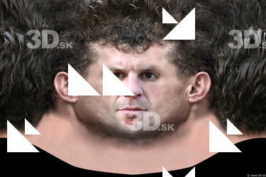 Male head texture